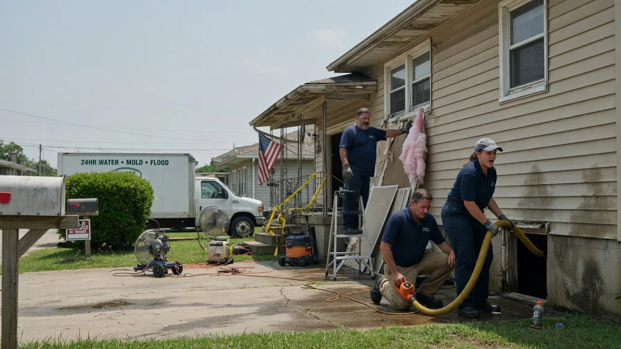 Water Damage Repair in Ballinger, TX near me